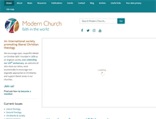 Tablet Screenshot of modernchurch.org.uk